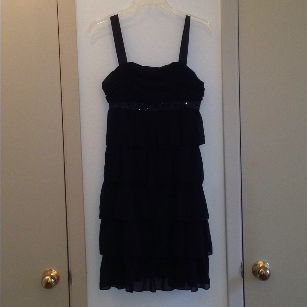 Essentials by ABS Black Cocktail Dress